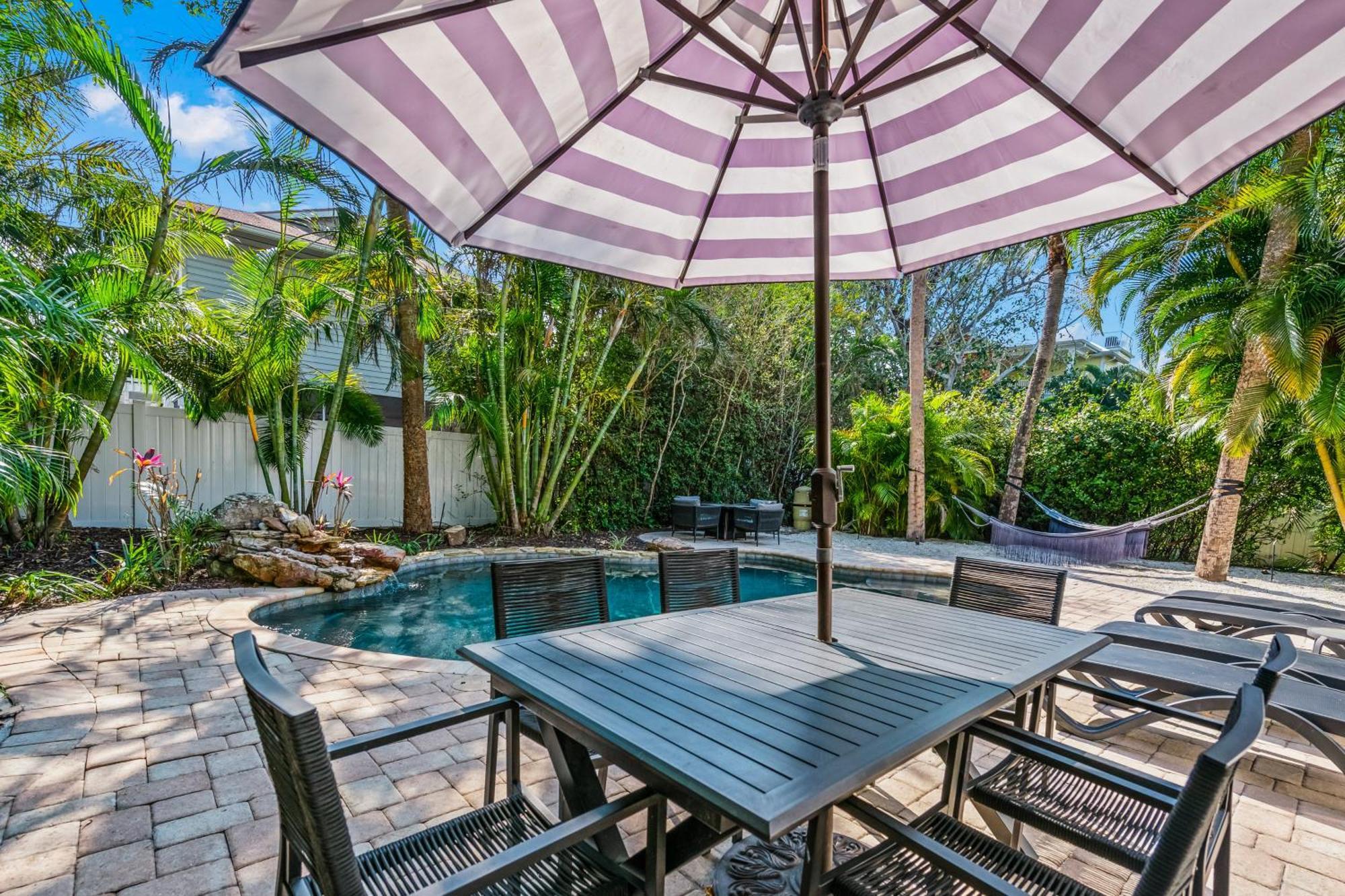 Sandy Pants - Designer Beach Chic Home Steps To Beach Backyard Oasis W Heated Pool Анна-Мария Экстерьер фото